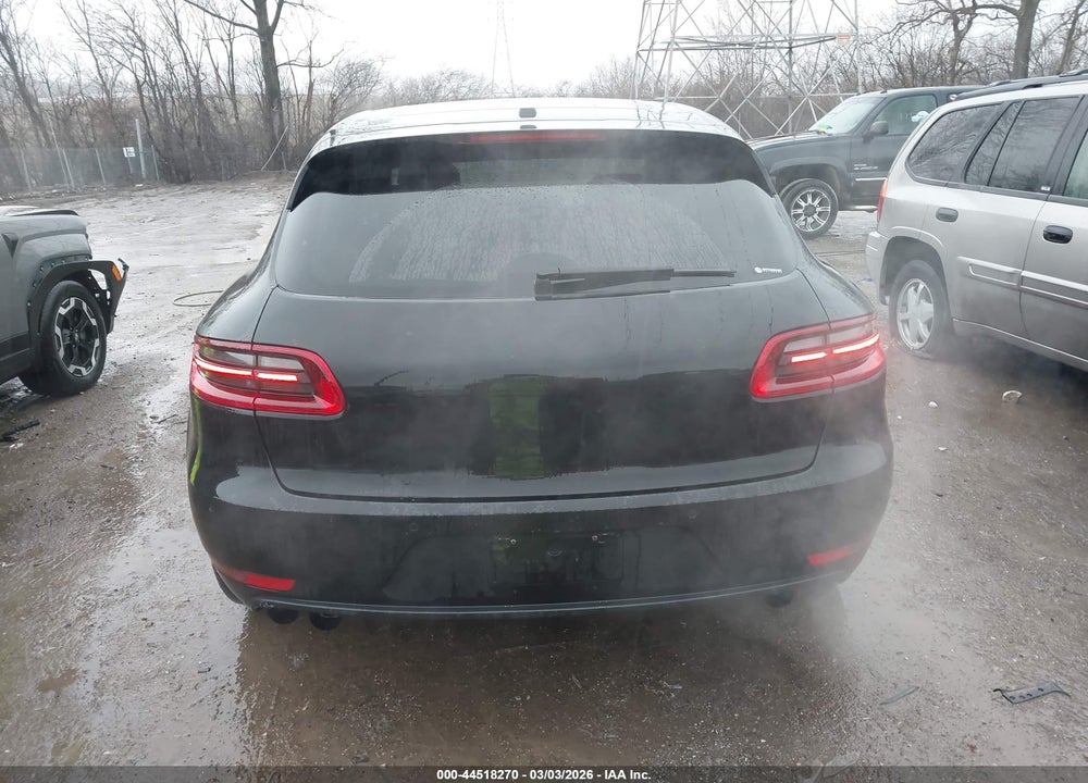 2015 PORSCHE MACAN TURBO VIN: WP1AF2A56FLB47700
