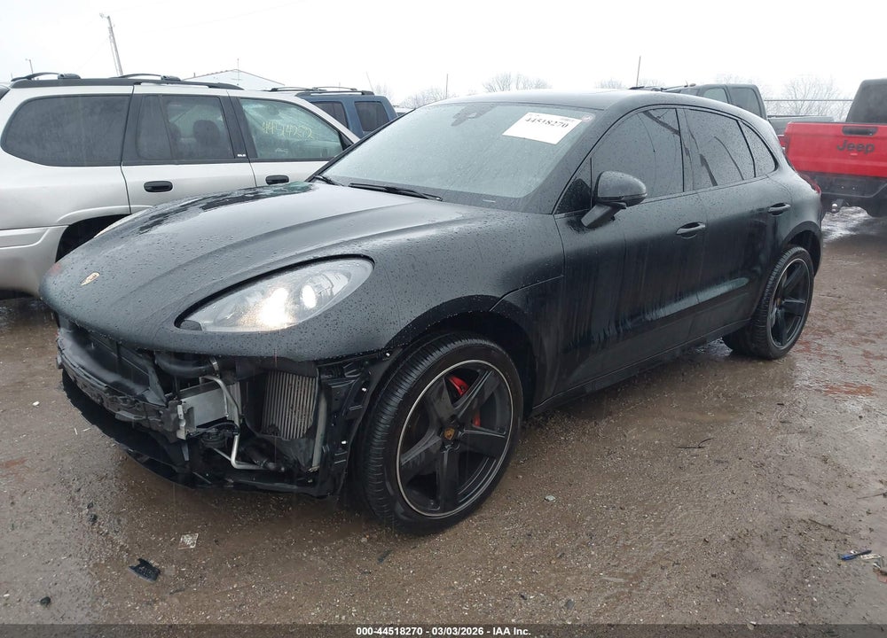 2015 PORSCHE MACAN TURBO VIN: WP1AF2A56FLB47700