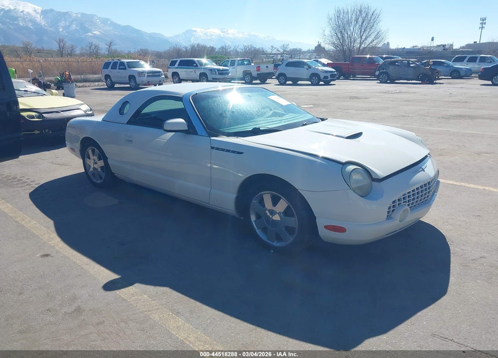 2002 FORD THUNDERBIRD VIN: 1FAHP60A52Y111566
