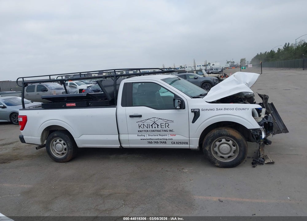 2021 FORD F-150 XL VIN: 1FTMF1CB7MKD08702