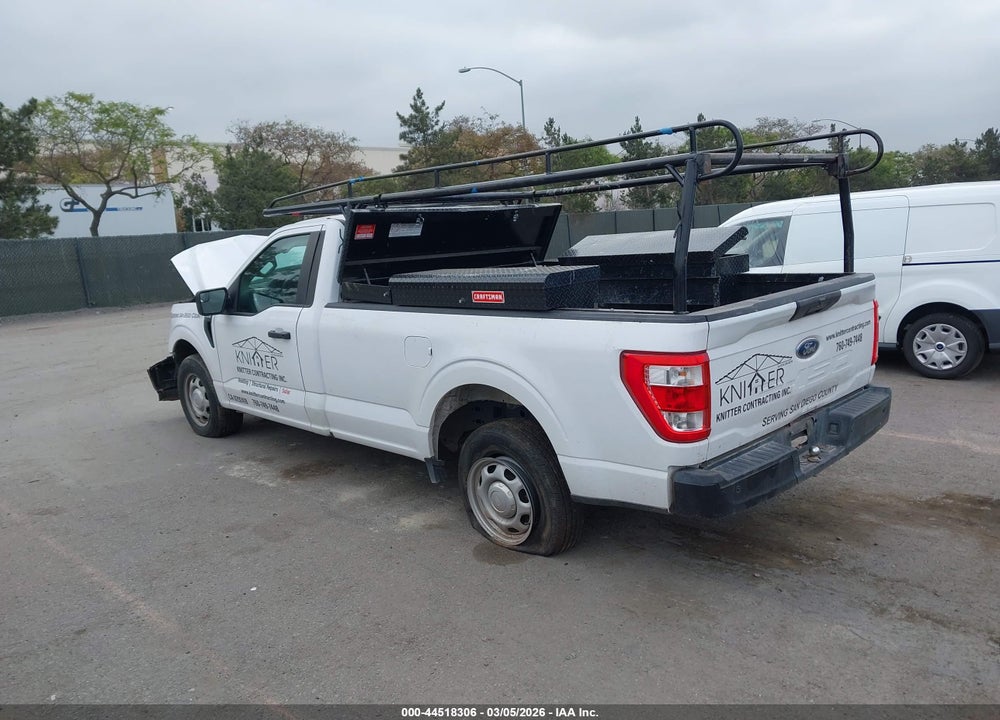 2021 FORD F-150 XL VIN: 1FTMF1CB7MKD08702
