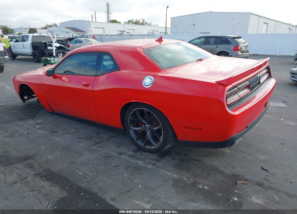 2017 DODGE CHALLENGER VIN: 2C3CDZAGXHH611036