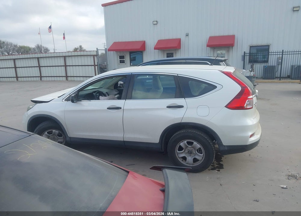 2016 HONDA CR-V LX VIN: 5J6RM3H37GL000138