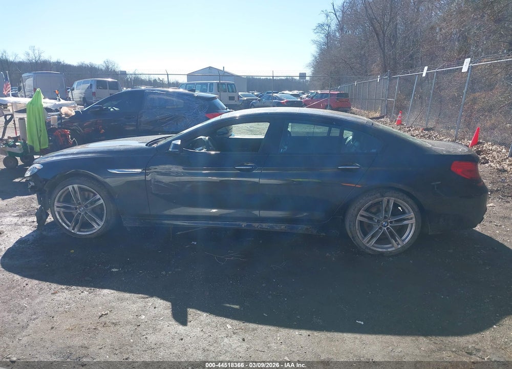 2016 BMW 650I GRAN COUPE XDRIVE VIN: WBA6D6C51GG387875