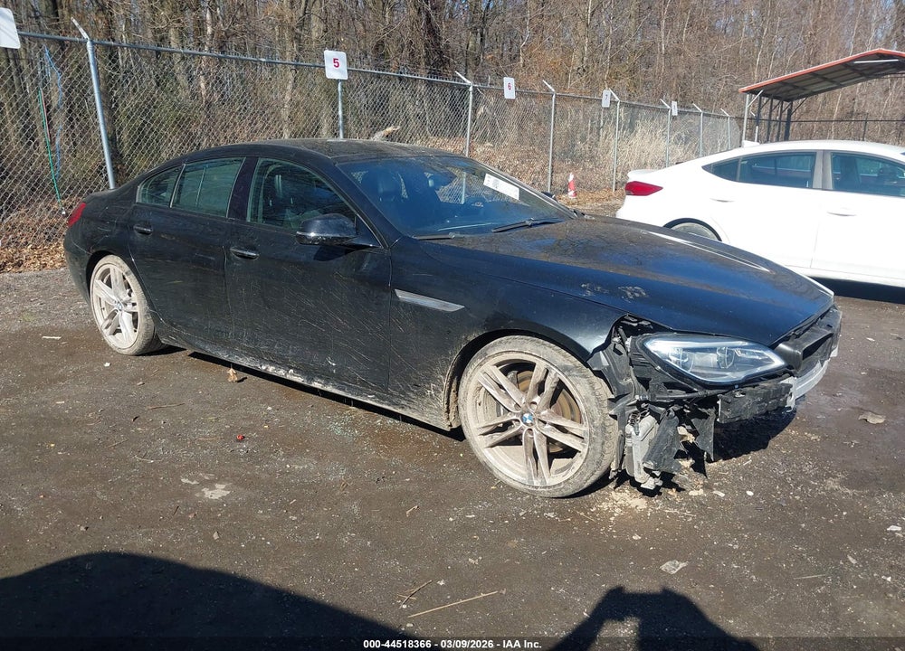 2016 BMW 650I GRAN COUPE XDRIVE VIN: WBA6D6C51GG387875