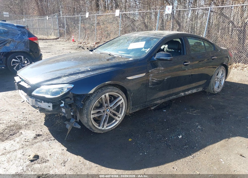 2016 BMW 650I GRAN COUPE XDRIVE VIN: WBA6D6C51GG387875
