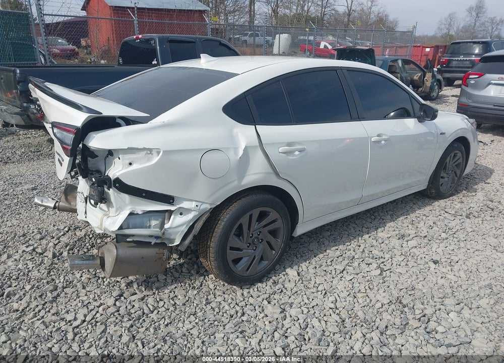 2024 SUBARU LEGACY SPORT VIN: 4S3BWGG68R3005565