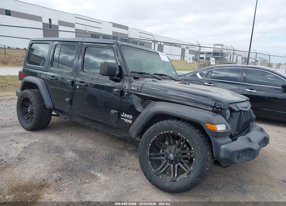 2020 JEEP WRANGLER UNLIMITED SPORT S 4X4 VIN: 1C4HJXDG3LW103334