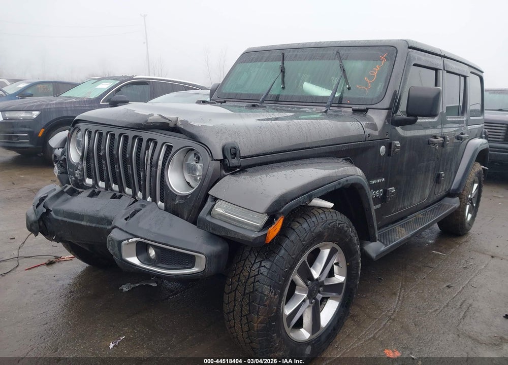 2020 JEEP WRANGLER UNLIMITED SAHARA 4X4 VIN: 1C4HJXEGXLW239846