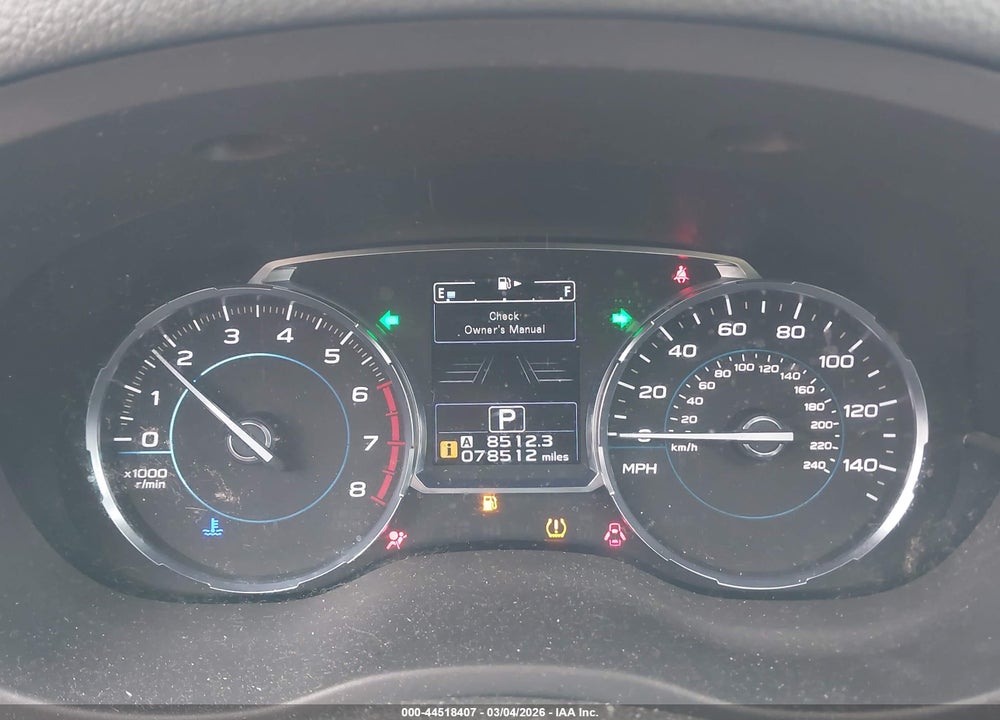 2018 SUBARU FORESTER 2.5I TOURING VIN: JF2SJAWC2JH497473