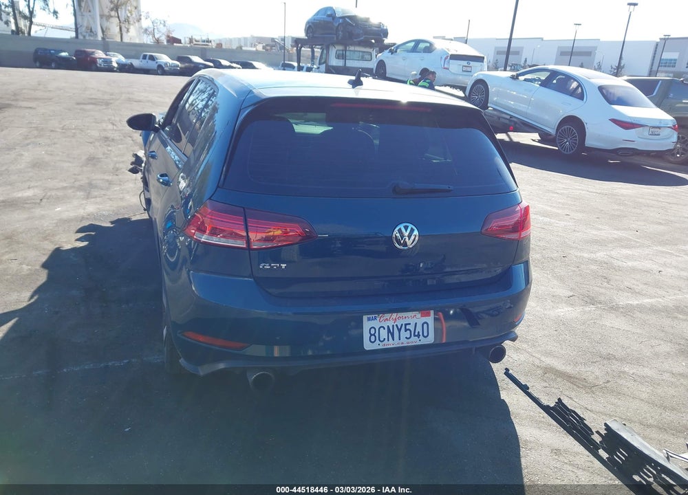 2018 VOLKSWAGEN GOLF GTI 2.0T AUTOBAHN/2.0T S/2.0T SE VIN: 3VW447AU0JM265111