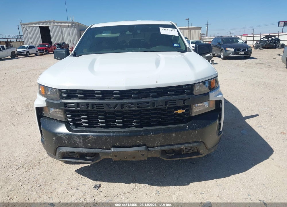2021 CHEVROLET SILVERADO 1500 4WD  STANDARD BED WT VIN: 1GCRYAEFXMZ218676