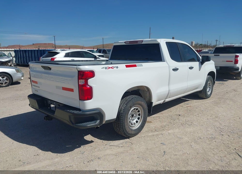 2021 CHEVROLET SILVERADO 1500 4WD  STANDARD BED WT VIN: 1GCRYAEFXMZ218676