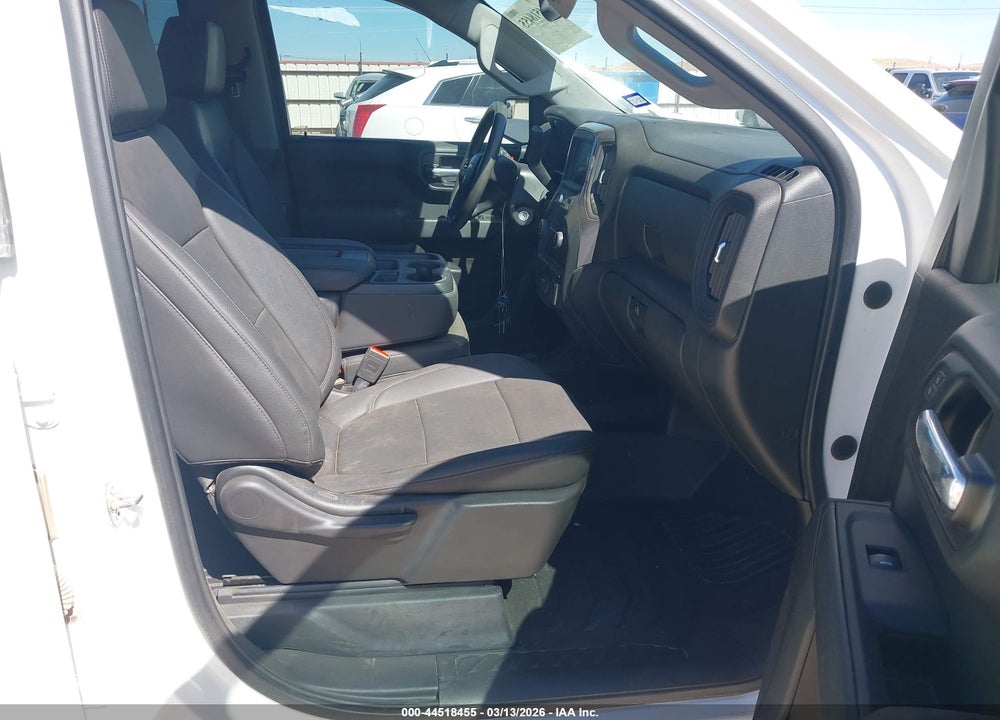 2021 CHEVROLET SILVERADO 1500 4WD  STANDARD BED WT VIN: 1GCRYAEFXMZ218676