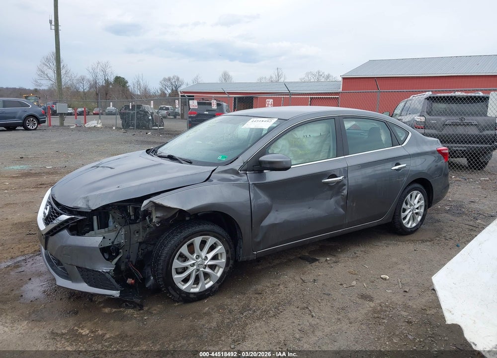 2019 NISSAN SENTRA SV VIN: 3N1AB7AP3KY340306