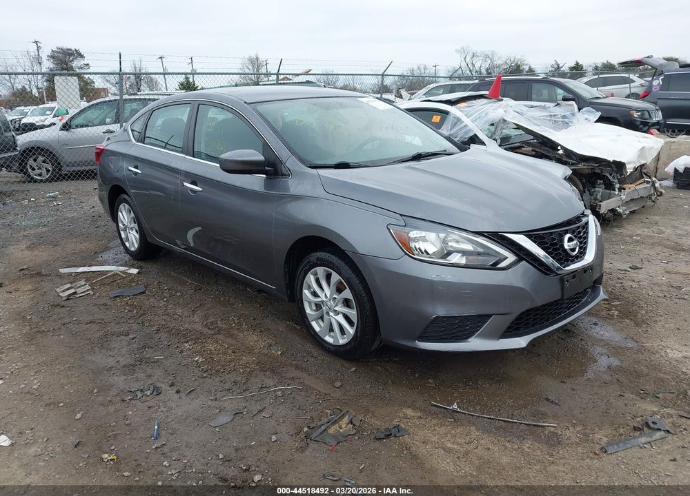 2019 NISSAN SENTRA SV VIN: 3N1AB7AP3KY340306