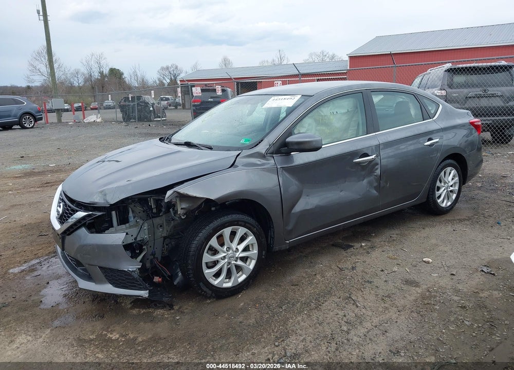 2019 NISSAN SENTRA SV VIN: 3N1AB7AP3KY340306