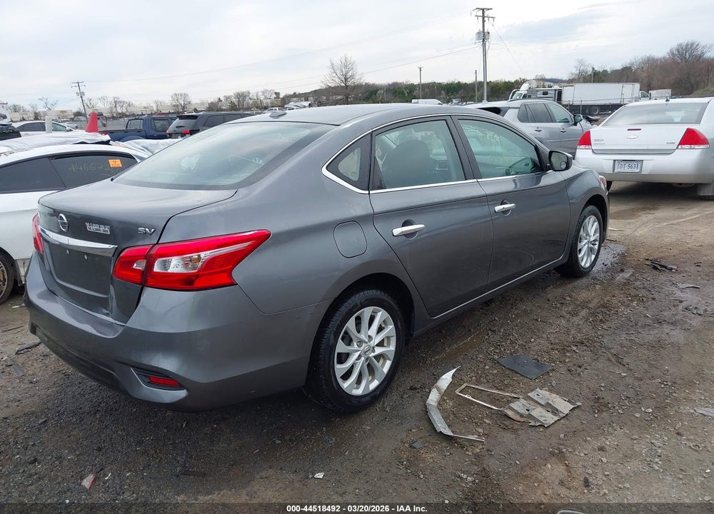 2019 NISSAN SENTRA SV VIN: 3N1AB7AP3KY340306