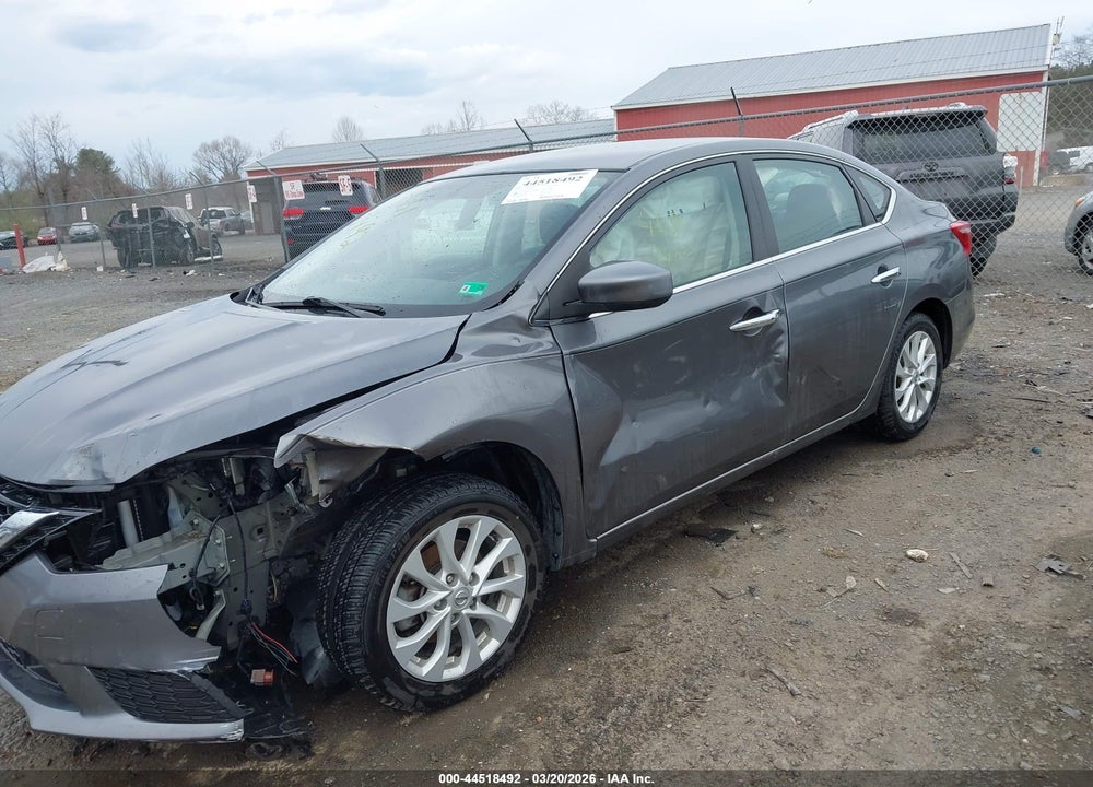 2019 NISSAN SENTRA SV VIN: 3N1AB7AP3KY340306