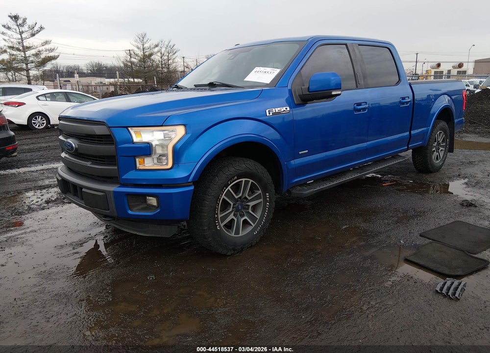 2015 FORD F-150 LARIAT VIN: 1FTFW1EG2FFA83621
