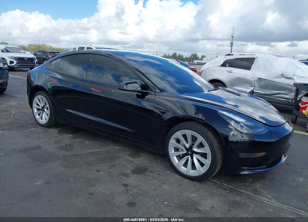 2023 TESLA MODEL 3 REAR-WHEEL DRIVE VIN: 5YJ3E1EA3PF507413