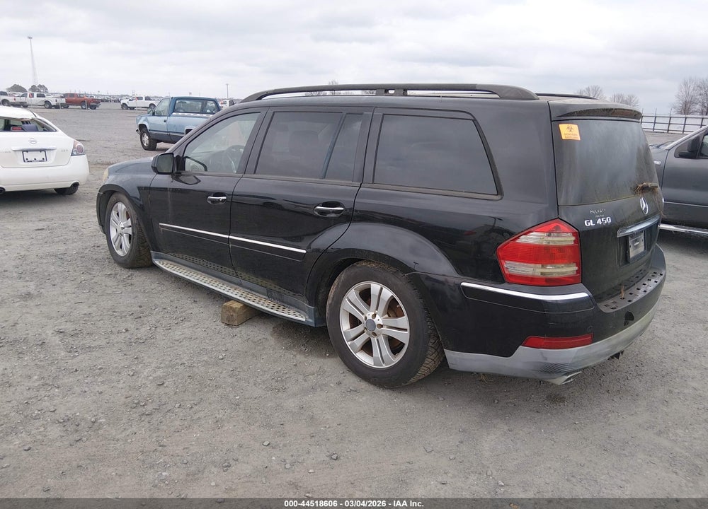 2009 MERCEDES-BENZ GL 450 4MATIC VIN: 4JGBF71E29A456451