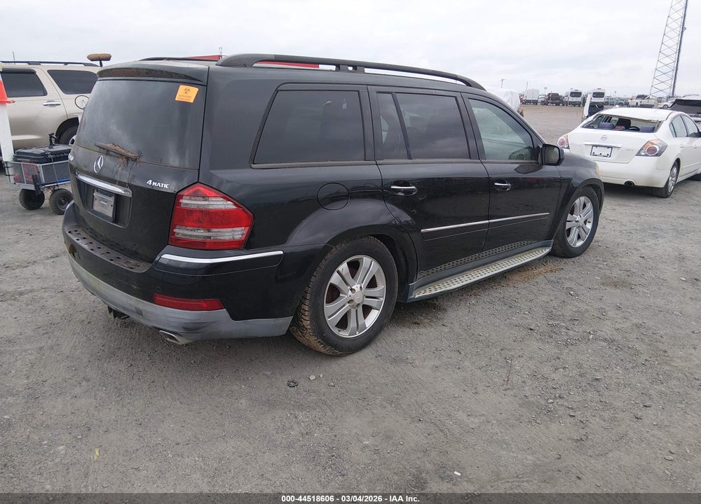 2009 MERCEDES-BENZ GL 450 4MATIC VIN: 4JGBF71E29A456451