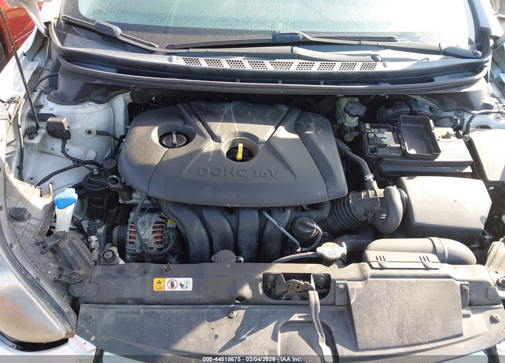 2013 HYUNDAI ELANTRA GLS/LIMITED VIN: KMHDH4AE7DU579980