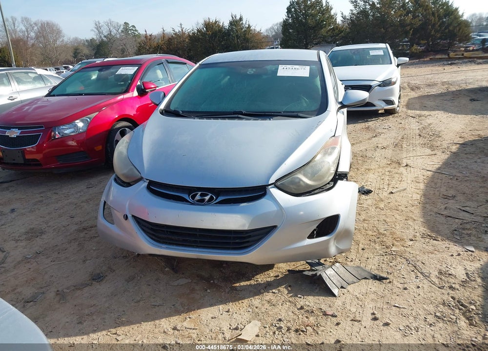 2013 HYUNDAI ELANTRA GLS/LIMITED VIN: KMHDH4AE7DU579980