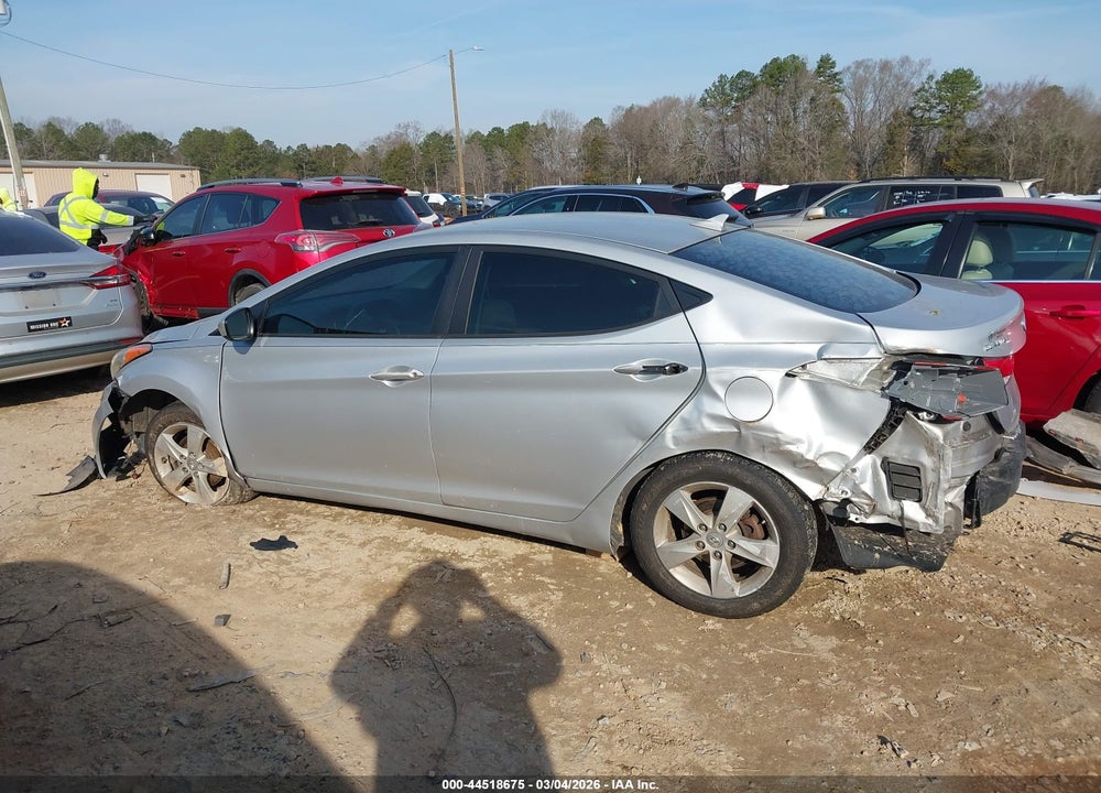 2013 HYUNDAI ELANTRA GLS/LIMITED VIN: KMHDH4AE7DU579980