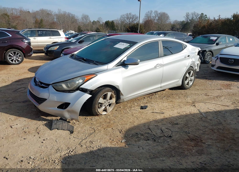 2013 HYUNDAI ELANTRA GLS/LIMITED VIN: KMHDH4AE7DU579980