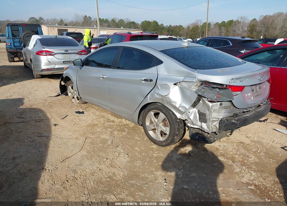2013 HYUNDAI ELANTRA GLS/LIMITED VIN: KMHDH4AE7DU579980