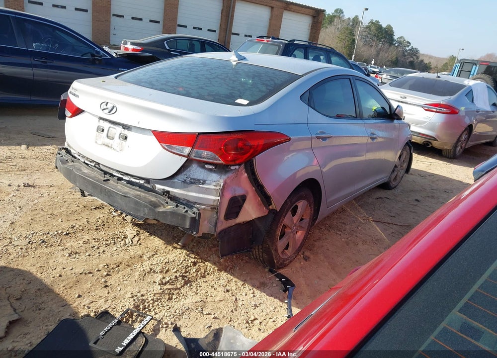 2013 HYUNDAI ELANTRA GLS/LIMITED VIN: KMHDH4AE7DU579980