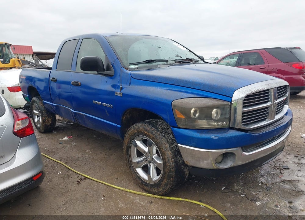 2007 DODGE RAM 1500 SLT/TRX4 OFF ROAD/SPORT VIN: 1D7HU18227S264361