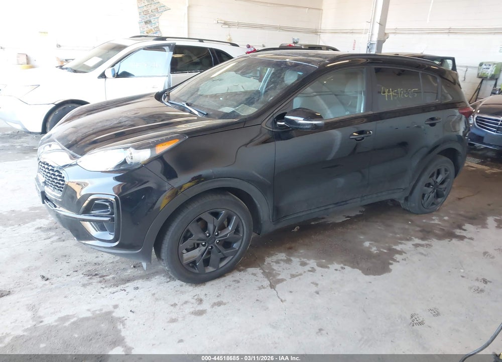 2022 KIA SPORTAGE NIGHTFALL EDITION VIN: KNDP6CAC4N7958886