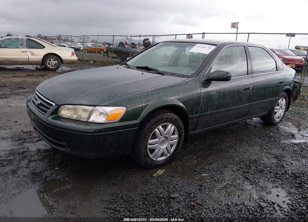 2001 TOYOTA CAMRY LE VIN: 4T1BG22K71U107809