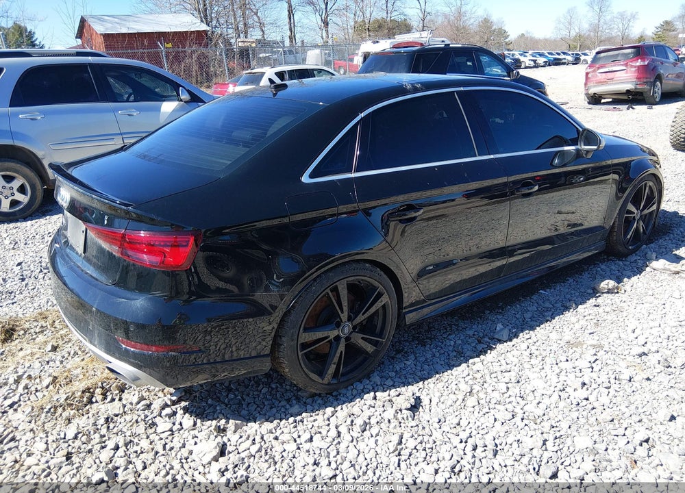 2018 AUDI RS 3 2.5T VIN: WUABWGFF8J1900171