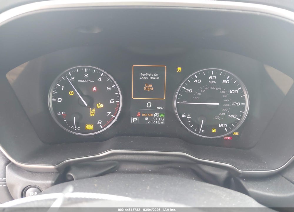 2020 SUBARU OUTBACK LIMITED XT VIN: 4S4BTGND9L3256124