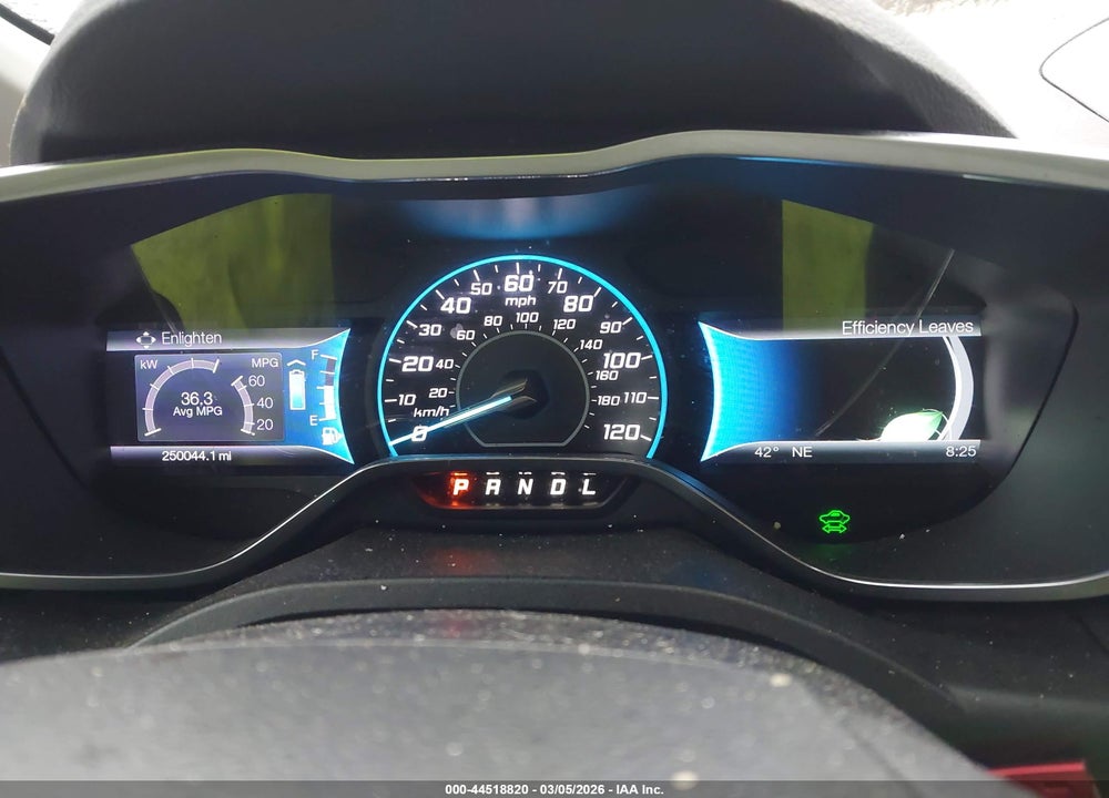 2013 FORD C-MAX HYBRID SEL VIN: 1FADP5BUXDL544106