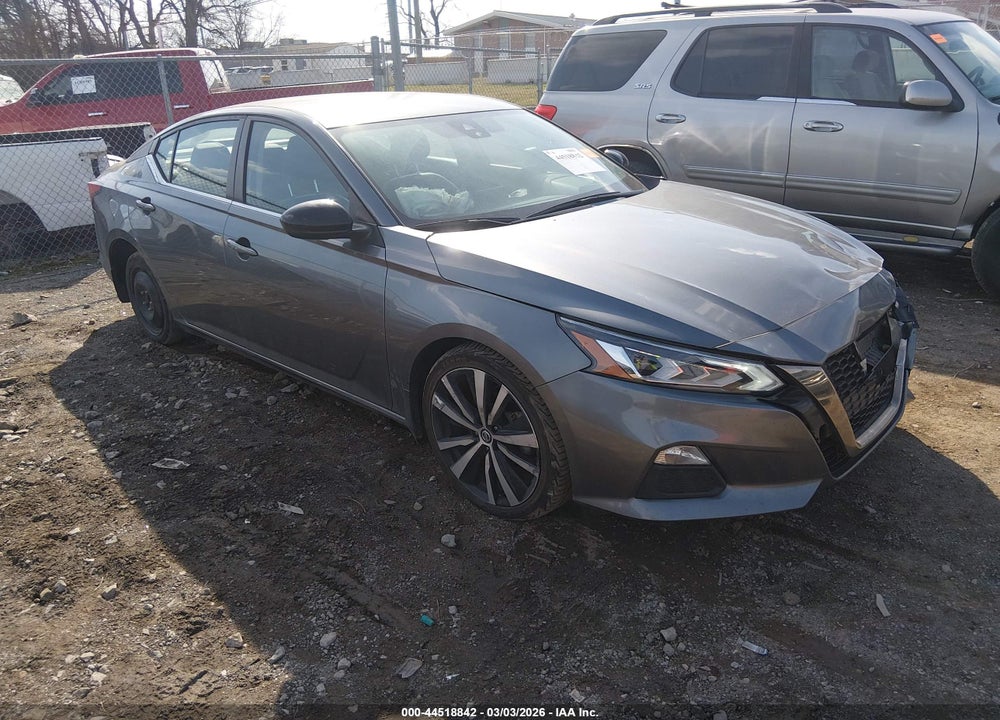 2022 NISSAN ALTIMA SR FWD VIN: 1N4BL4CV7NN312802