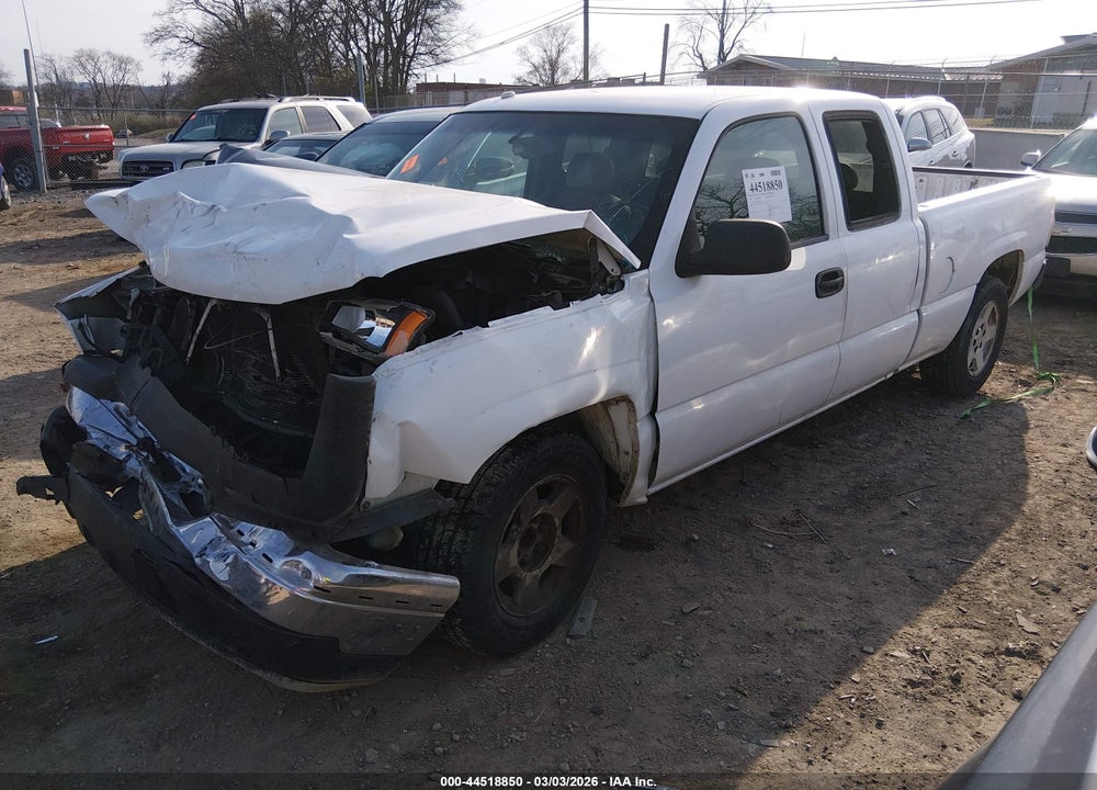 2006 CHEVROLET SILVERADO 1500 WORK TRUCK VIN: 1GCEC19V86Z225918