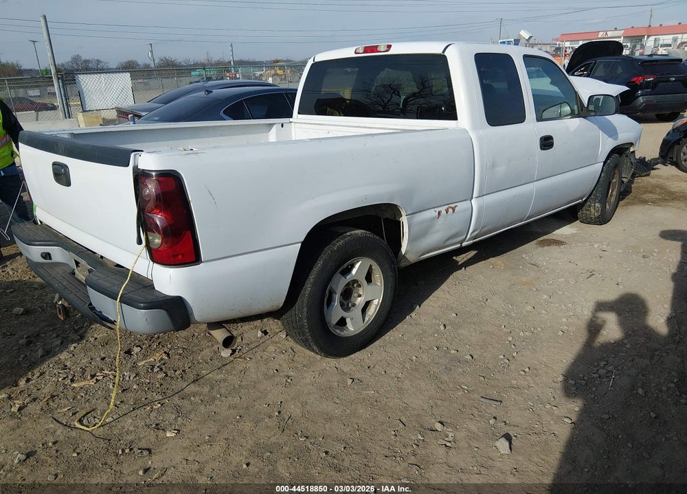 2006 CHEVROLET SILVERADO 1500 WORK TRUCK VIN: 1GCEC19V86Z225918