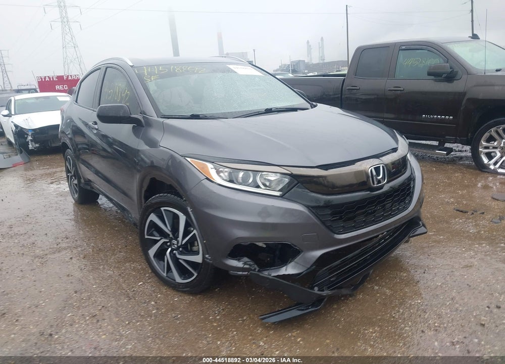 2019 HONDA HR-V SPORT VIN: 3CZRU6H16KG706054