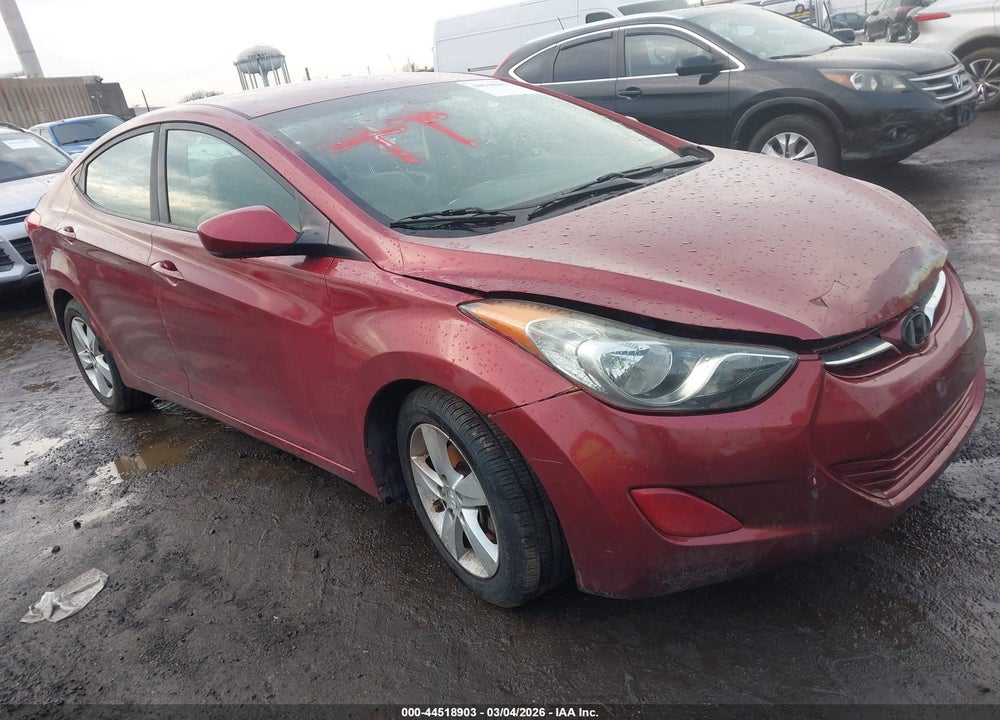 2013 HYUNDAI ELANTRA GLS VIN: 5NPDH4AE1DH256894