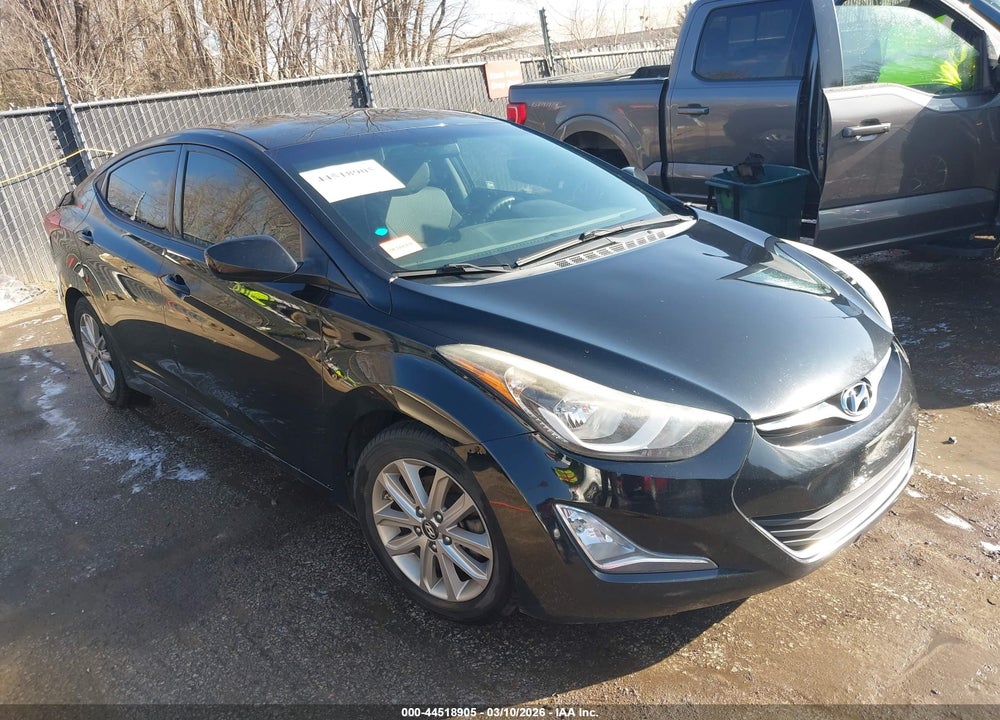 2014 HYUNDAI ELANTRA SE VIN: 5NPDH4AE8EH533350