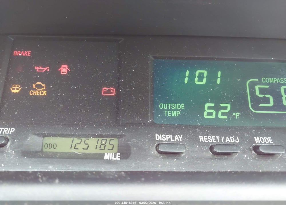 2001 TOYOTA AVALON XLS VIN: 4T1BF28B61U188120