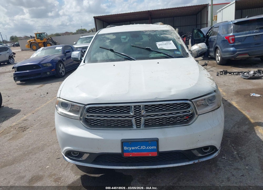 2014 DODGE DURANGO SXT VIN: 1C4RDHAGXEC596228