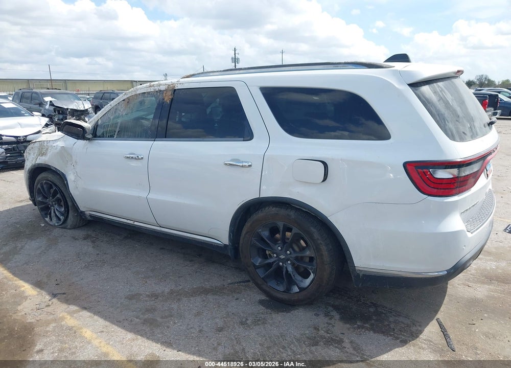 2014 DODGE DURANGO SXT VIN: 1C4RDHAGXEC596228