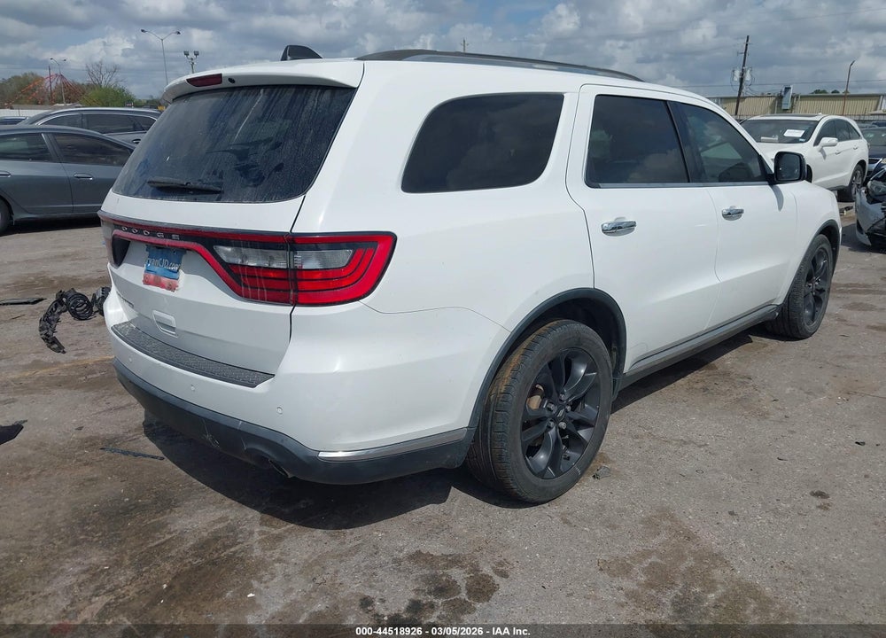 2014 DODGE DURANGO SXT VIN: 1C4RDHAGXEC596228