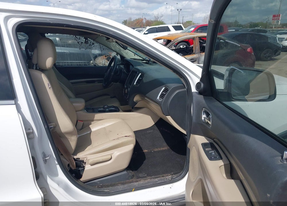2014 DODGE DURANGO SXT VIN: 1C4RDHAGXEC596228
